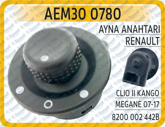 AEM 300780 Ayna Anahtari Clio Ii Kangoo Megane 07-17